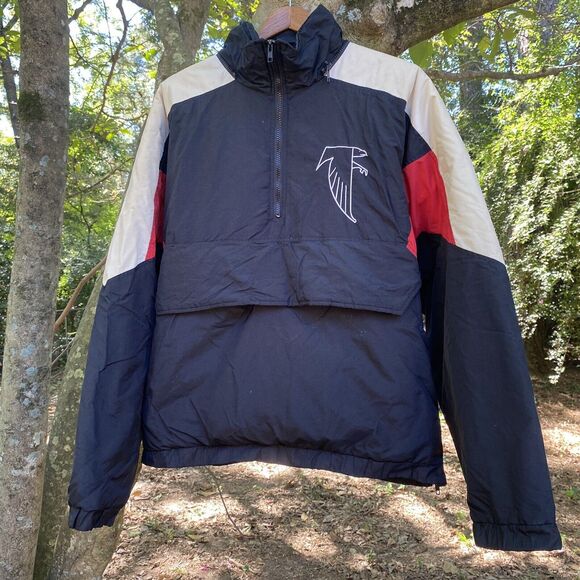 Vintage Atlanta Falcons Puffer Jacket Mens Size Large Locker Line NFL - Picture 6 of 10